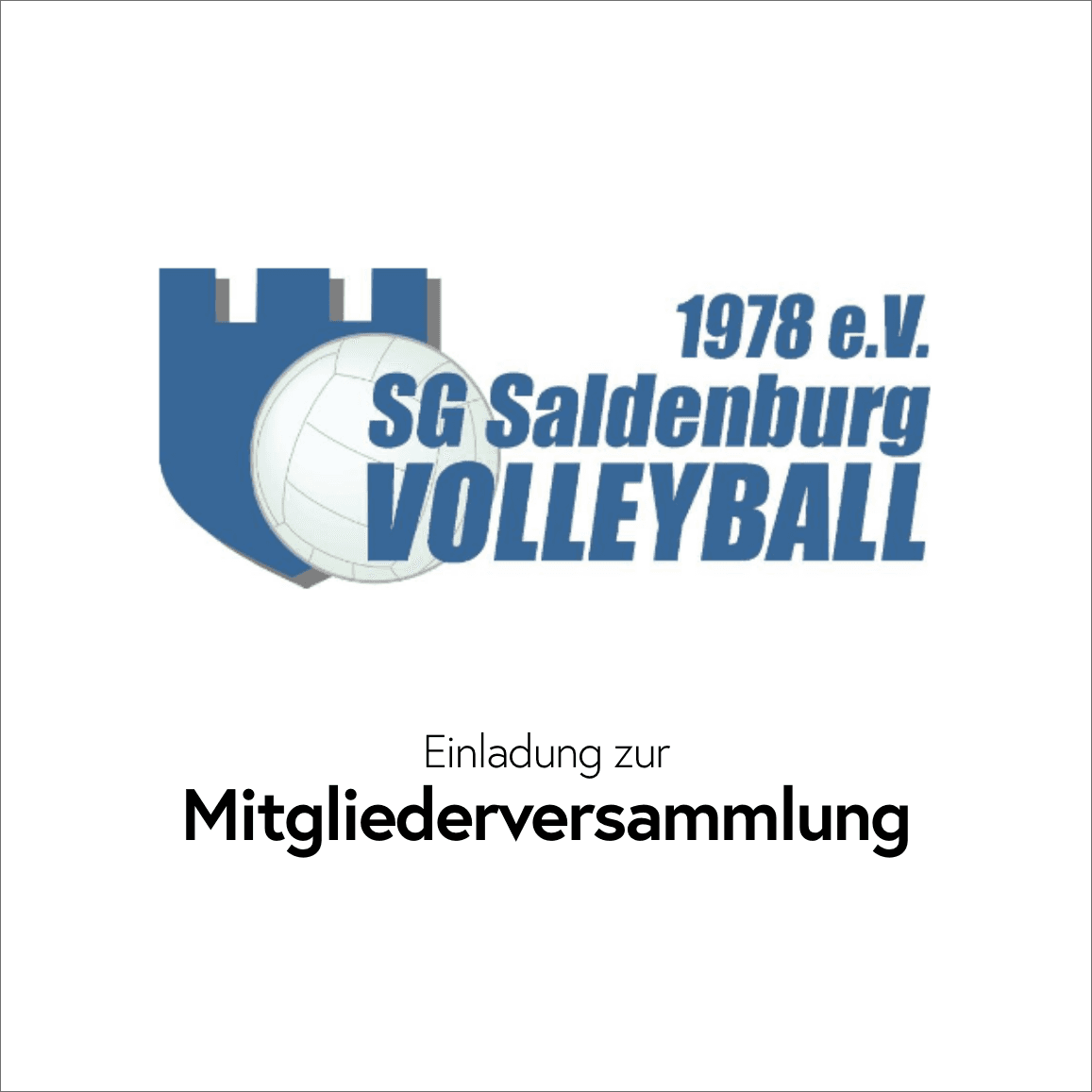 ordentliche Mitgliederversammlung